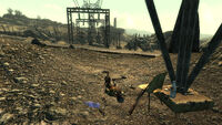 Two Nuka-Cola Quantums at the power station northwest of scrapyard (one on the ridge)