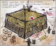Medical Tent Concept Art
