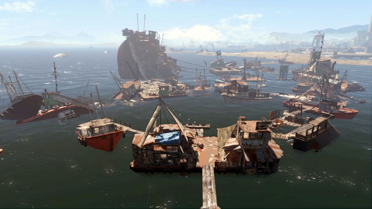 Fallout 4 обломки лодки лебедя что с ними делать фото 76