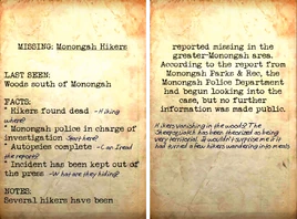 Unsolved Missing hikers