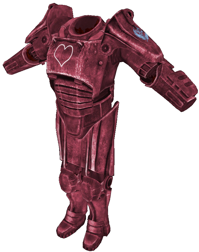 Pink power armor, Fallout Wiki