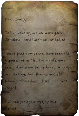 Gerald's note