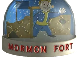 Snow globe - Mormon Fort