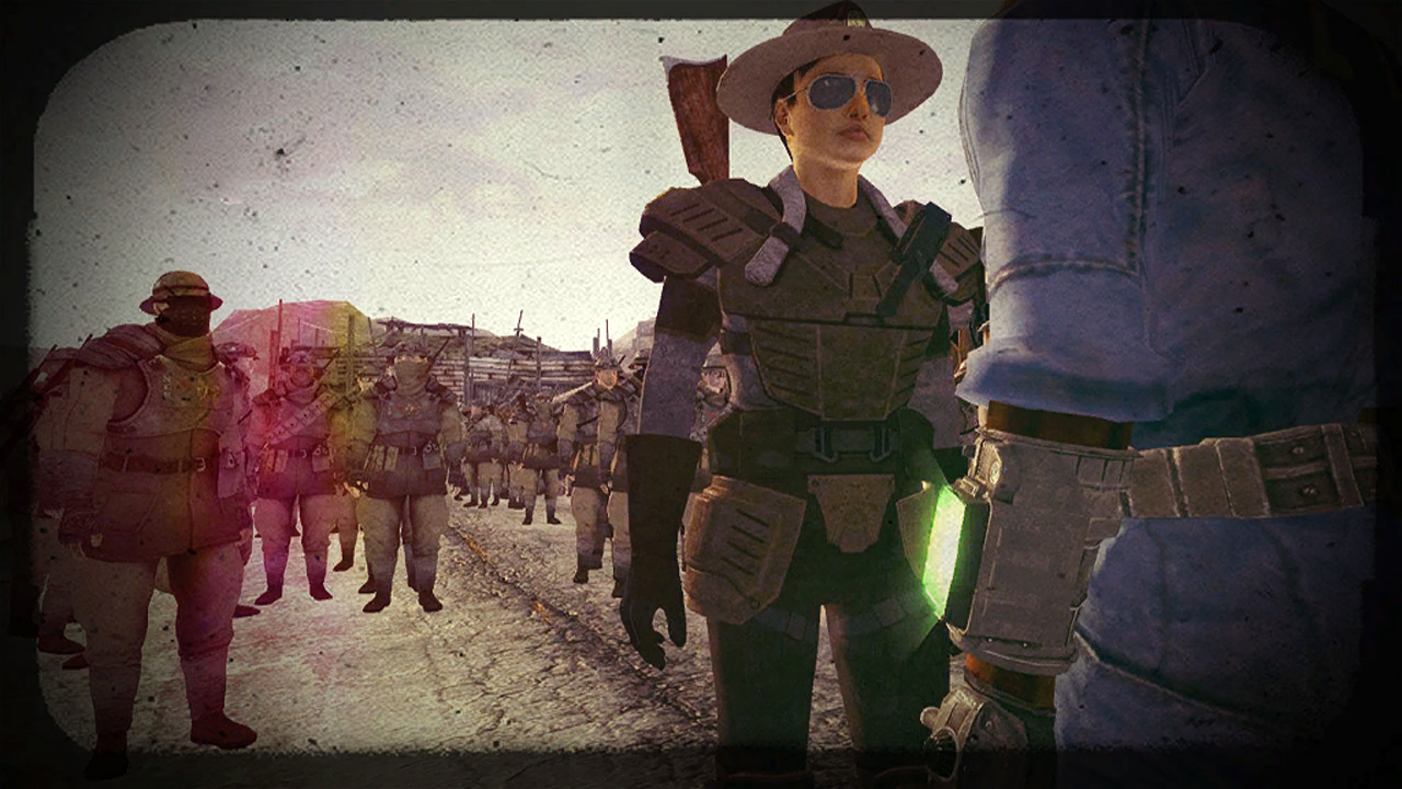 The Courier at Fallout New Vegas - mods and community