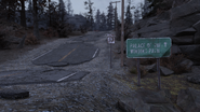 FO76 191020 State Route 97 Palace Winding Path