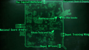 How to get into the national guard depot bunker in fallout 3
