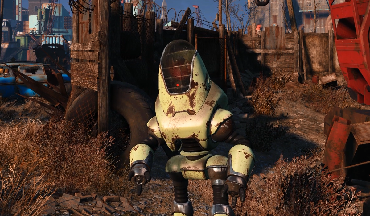 Fallout 4 robot home defence фото 100