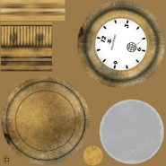 Gold watch texture file