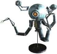 FO3 Cut Handy display.png (205 КБ) Неиспользуемая демонстрационная модель робота (вырезано)