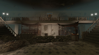 Entrance area in "Capital Wasteland Mercenaries"