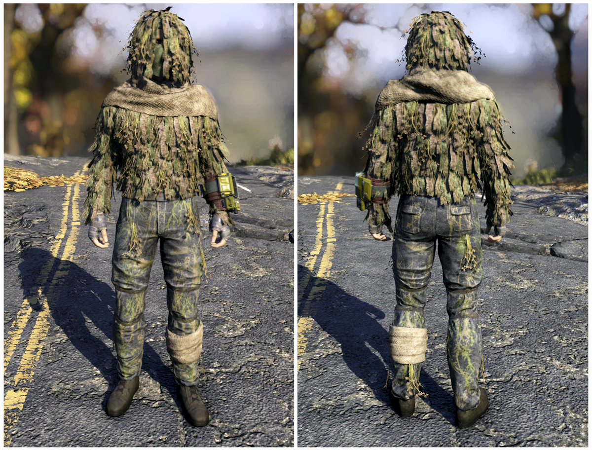 Fallout 4 костюм охотника фото 48
