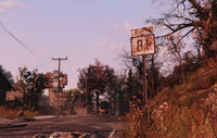 FO76 Road sign 81