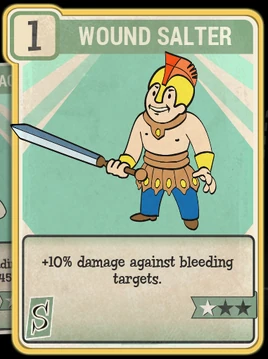 FO76 Wound Salter perk