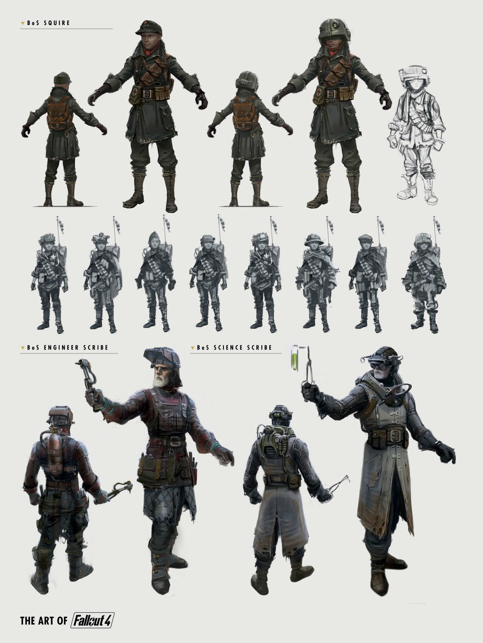 brotherhood of steel concept art