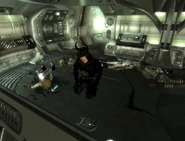 Toshiro meditando en seiza tras el combate