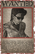 Affiche de recherche de l'agent Wang