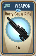 FoS Rusty Gauss Rifle Card