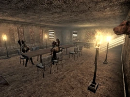 GK longhouse interior