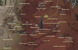 Ranger District Office map
