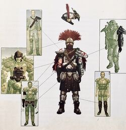 Legion Centurion Armor Fallout Wiki Fandom - roblox legion xx intro centurion