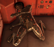 Mochou if she is killed by the player