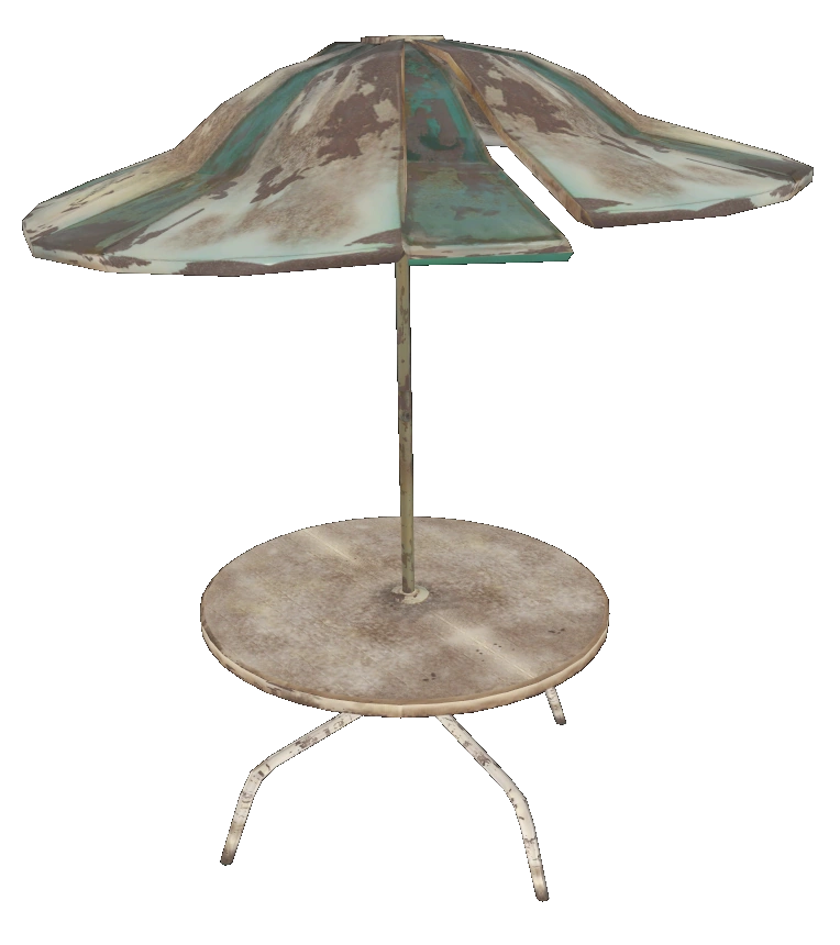 Plan Patio table Fallout Wiki Fandom