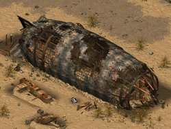 Crashed Airship