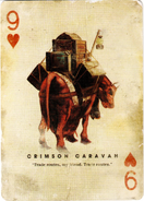 Crimson Caravan Collector's Edition playing card