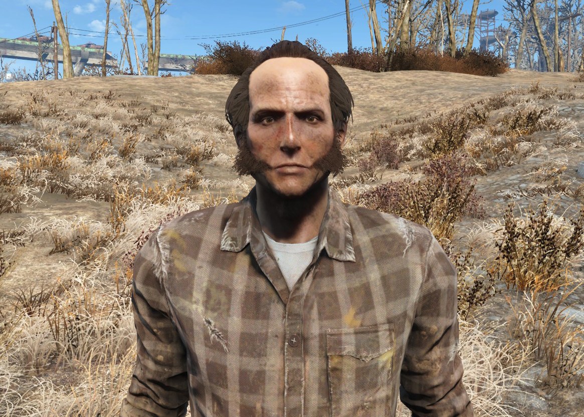 fallout 4 brown face