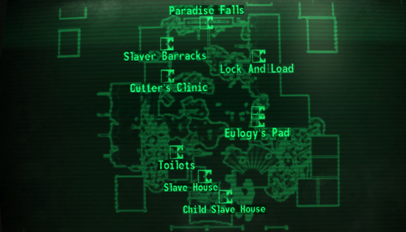 Paradise Falls, Fallout Wiki