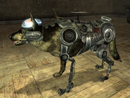 The King's trusty robodog, Rex