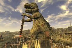 Dinky the T-Rex, Fallout Wiki
