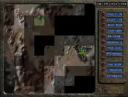 Location on the world map roughly corresponding to where Las Vegas would be