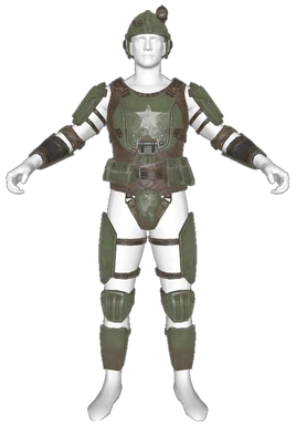 Fo76 armor sturdy combat set