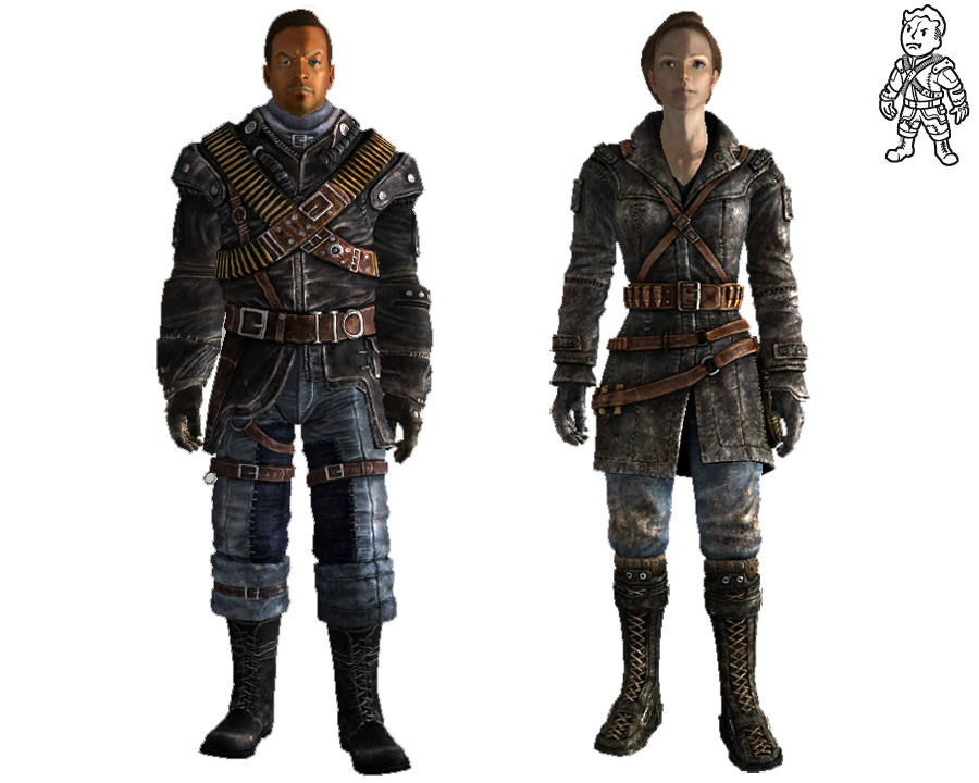 ArtStation-Fallout 3 Merc Clothes Remake, The Friedturkey