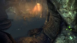 OasisDampCaveAbovePond