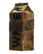 Square carton container version of purified water