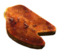 Roasted mirelurk meat