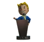 Speech-bobblehead