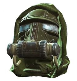 Assault gas mask
