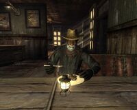 Easy Pete eating