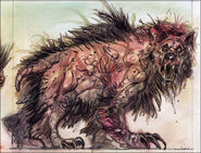 FO3 concept bear.jpg (557 KB) Yao guai concept art by Adam Adamowicz (Fallout 3)