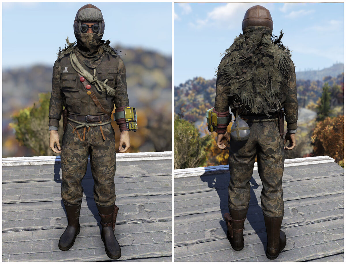 Fallout 4 костюм охотника фото 3