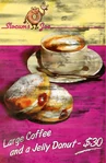 Slocum's Joe - Large Coffee and a Jelly Donut