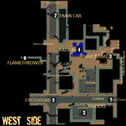 Carbon West side map