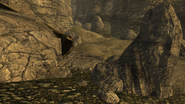 FNV Crescent Canyon west Hollowed-Out Rock