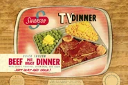 FO1 TV dinner.jpg (209 KB) Box design of a Swanson TV dinner advertisements from 1950s.