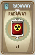 Fallout Shelter RadAway item card