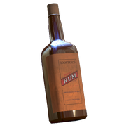 Бутылка рома