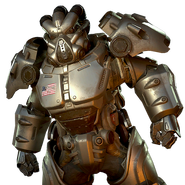 Окраска силовой брони «Эквалайзер», скин из Атомного магазина, поразительно похожий на силовую броню «Вулкан».